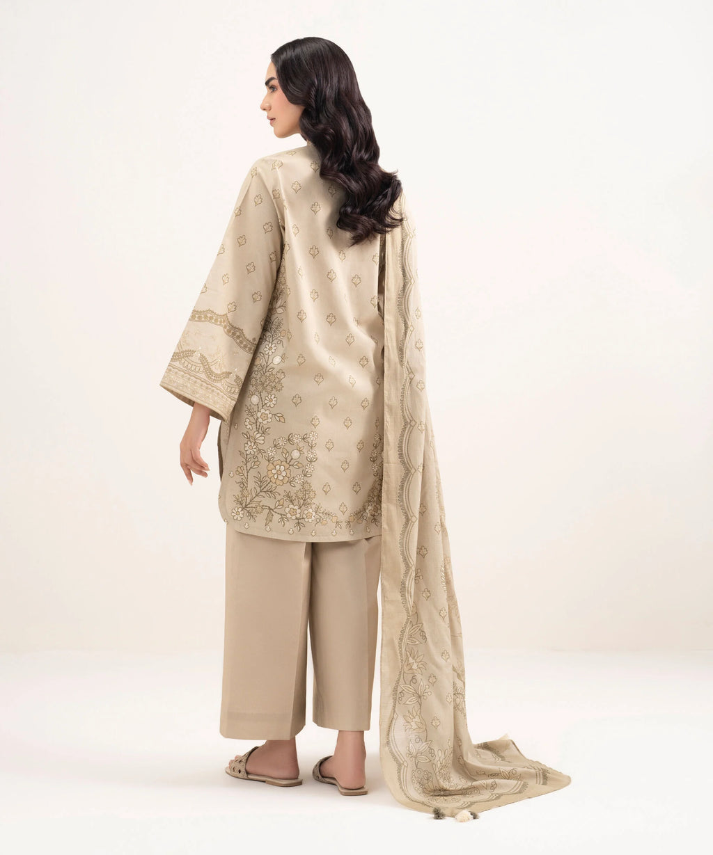 3 Piece - Printed Lawn Suit