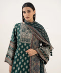 3 Piece - Embroidered Light Linen Suit