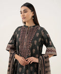 3 Piece - Embroidered Light Linen Suit