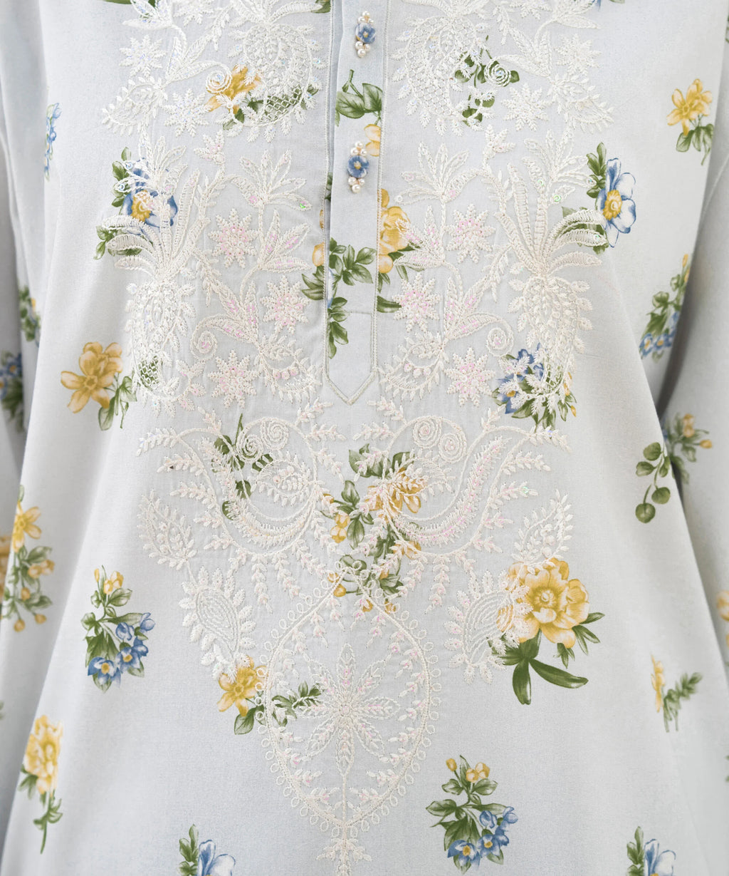 3 Piece - Embroidered Lawn Suit