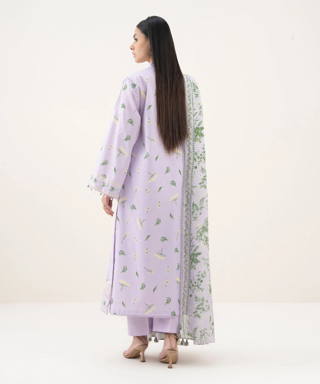 3 Piece - Embroidered Lawn Suit