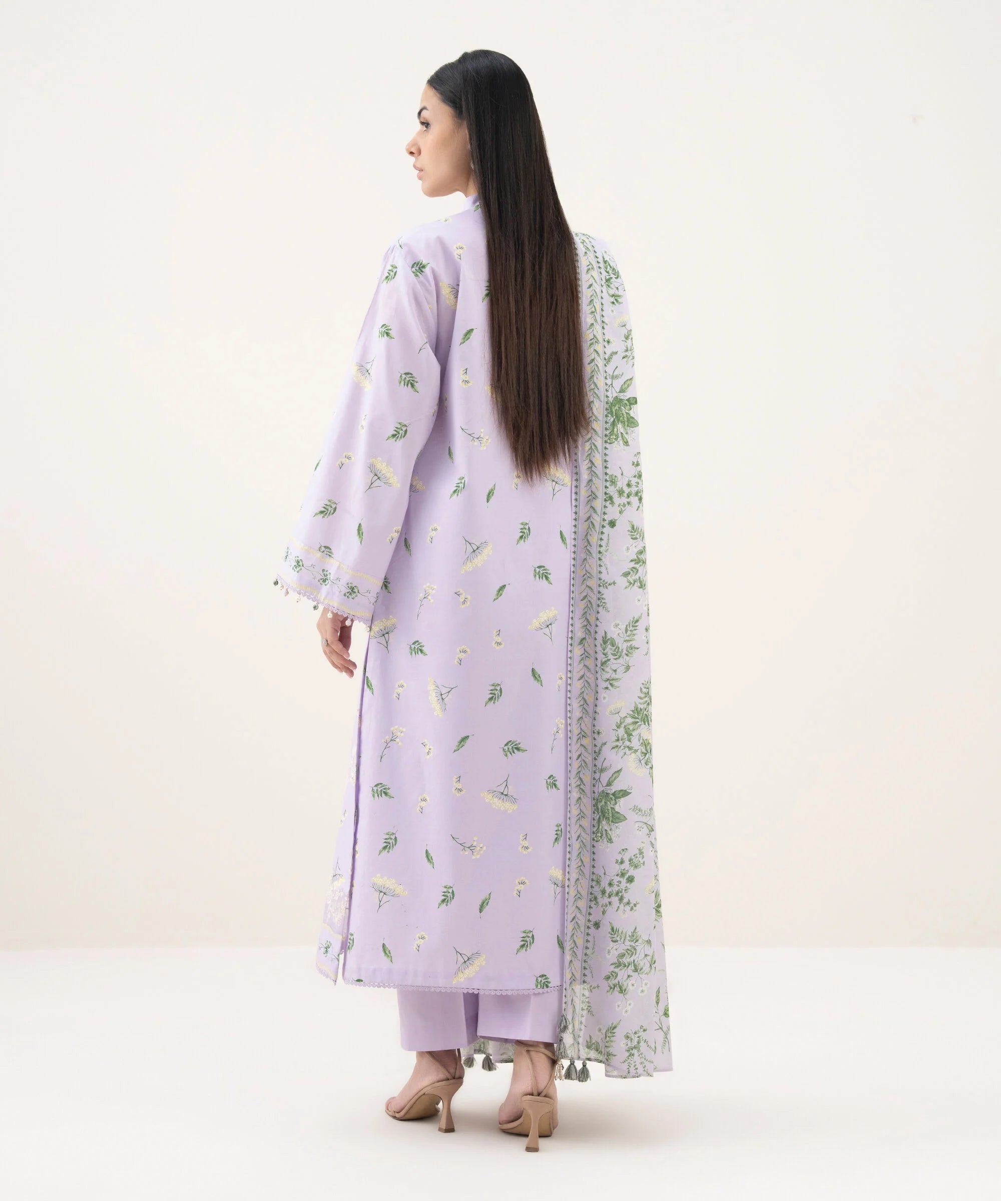 3 Piece - Embroidered Lawn Suit