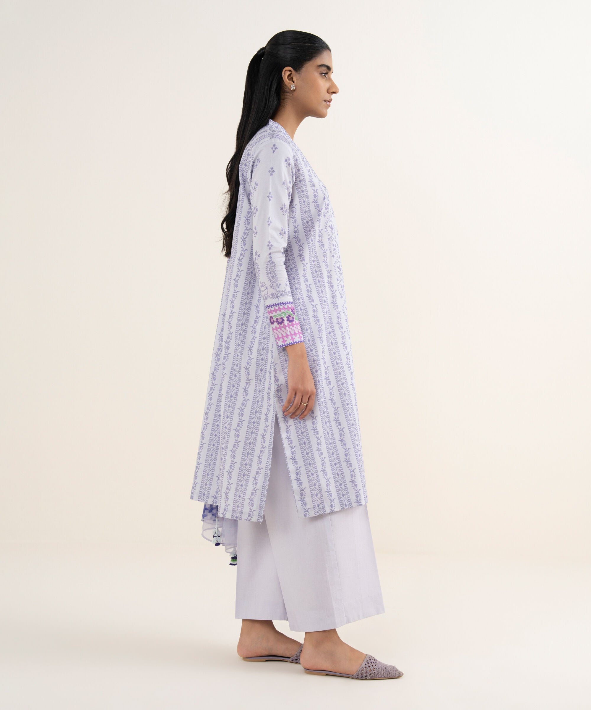 3 Piece - Printed Lawn Suit