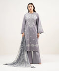 3 Piece - Embroidered Lawn Suit