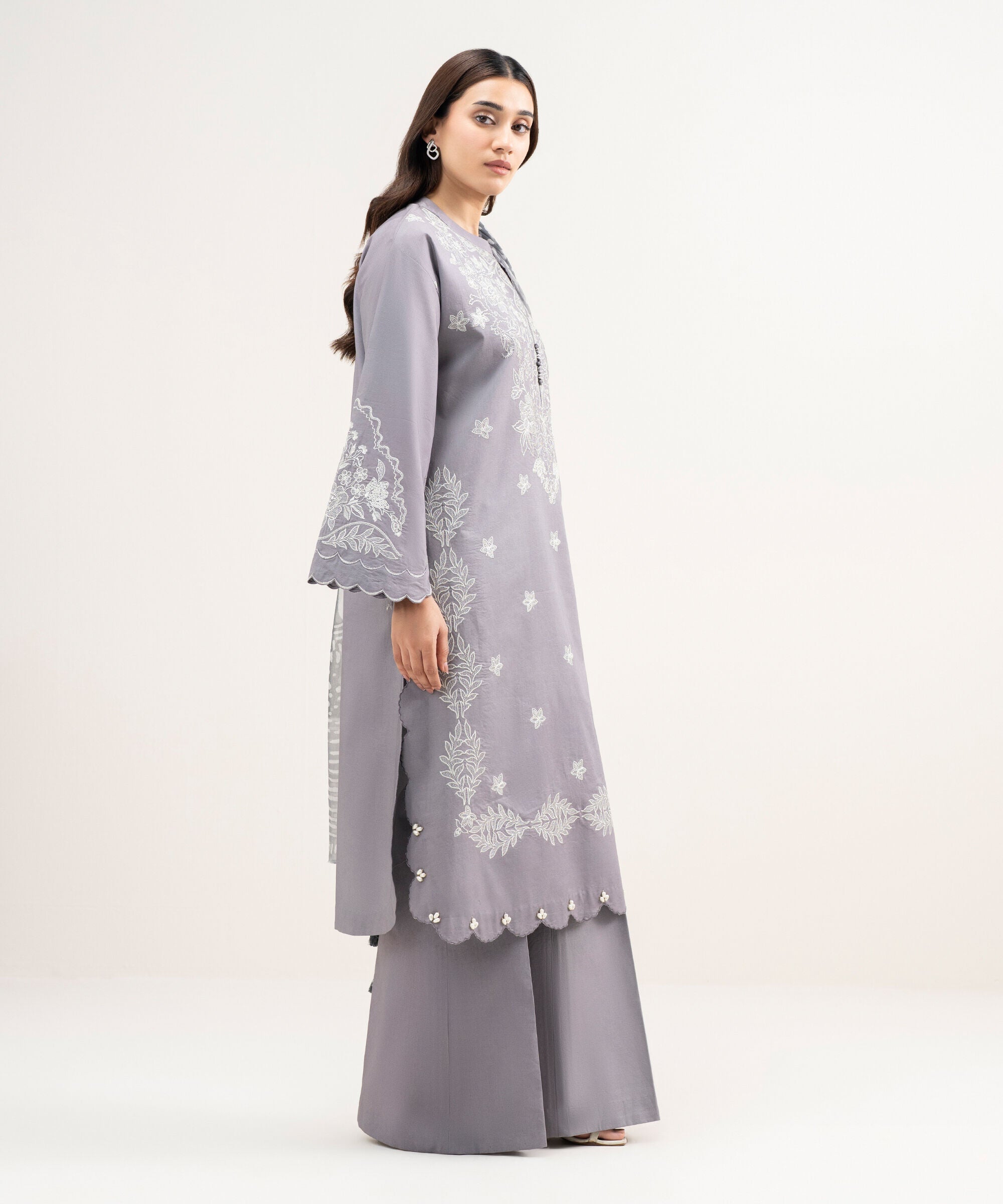 3 Piece - Embroidered Lawn Suit