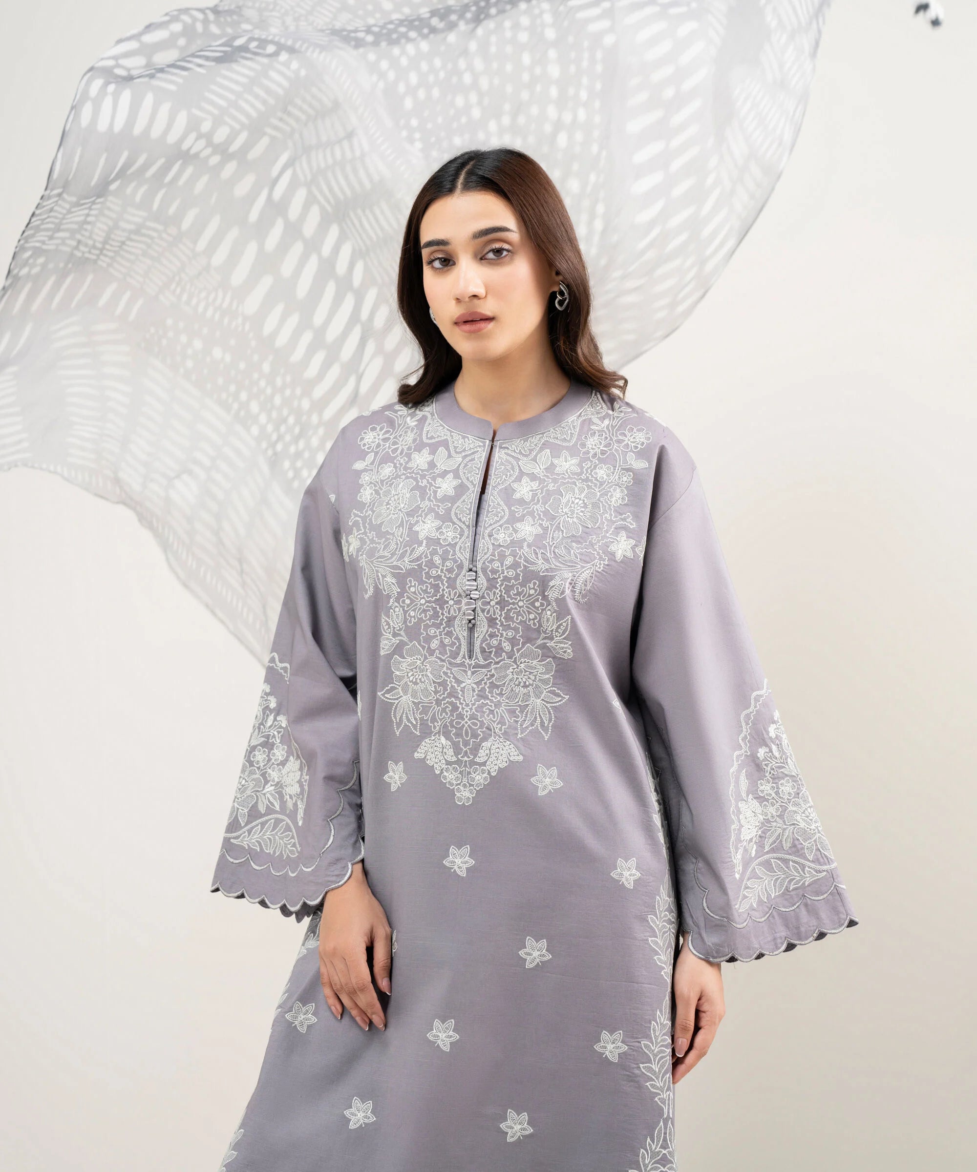 3 Piece - Embroidered Lawn Suit