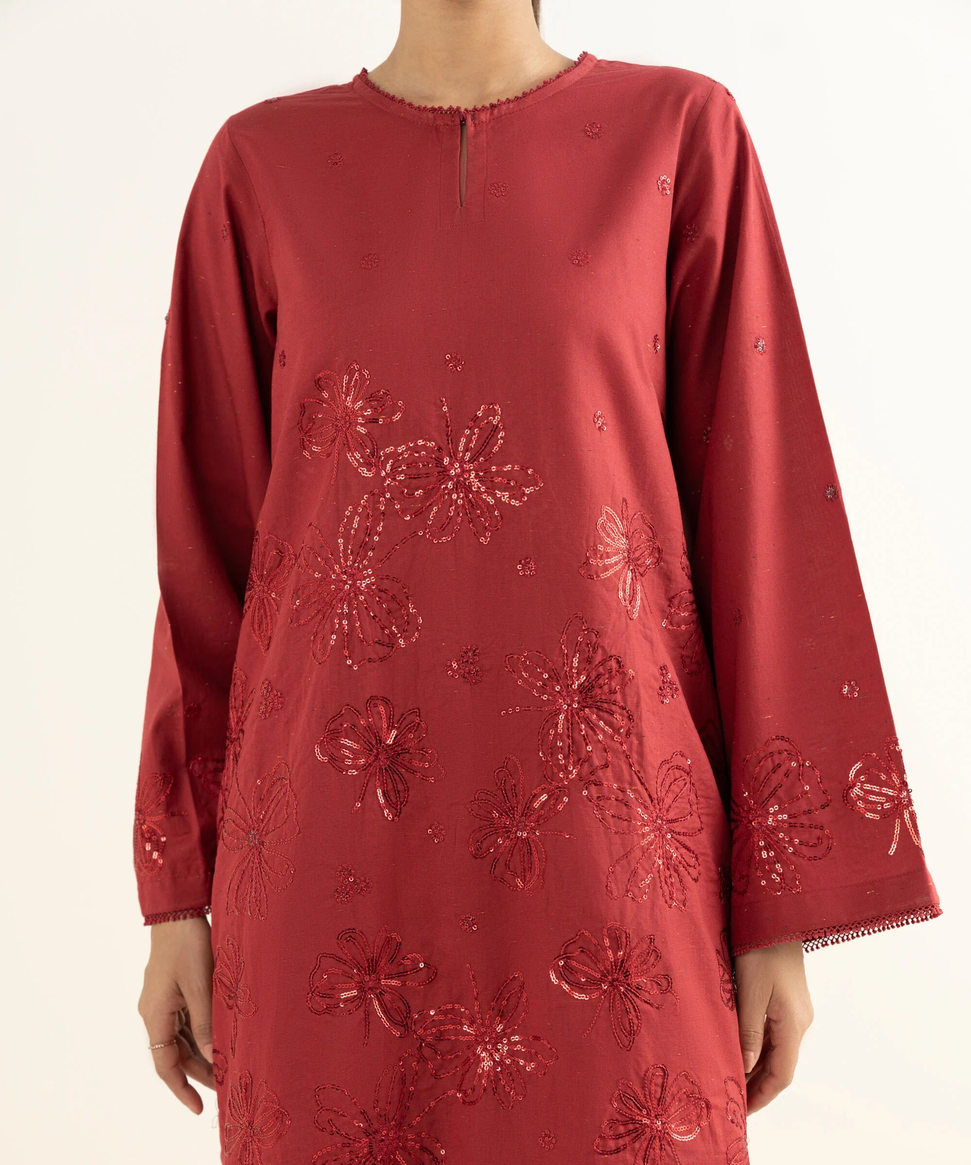 Embroidered Multi Neps Shirt