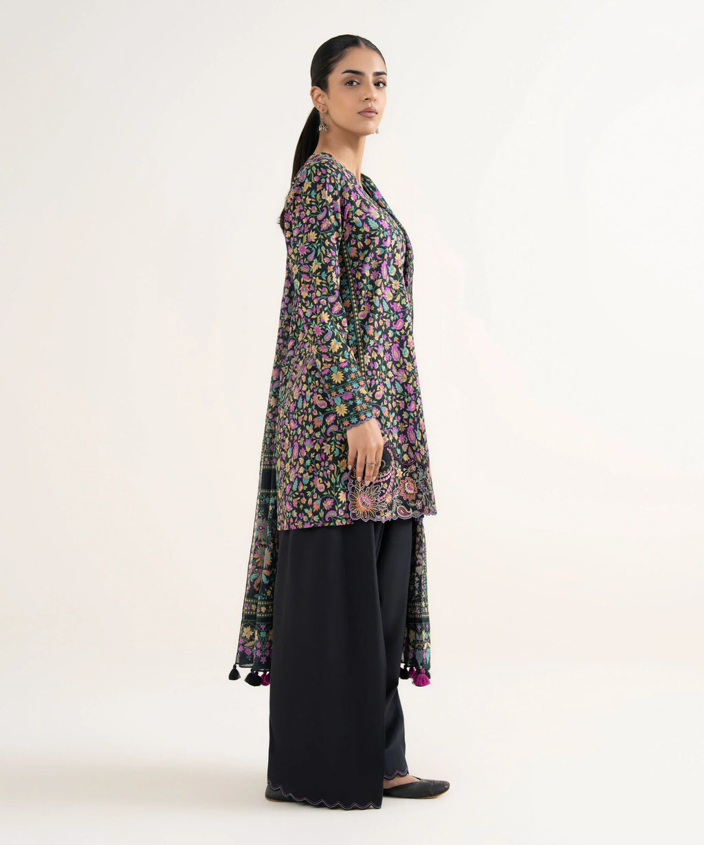 3 Piece - Embroidered Lawn Suit