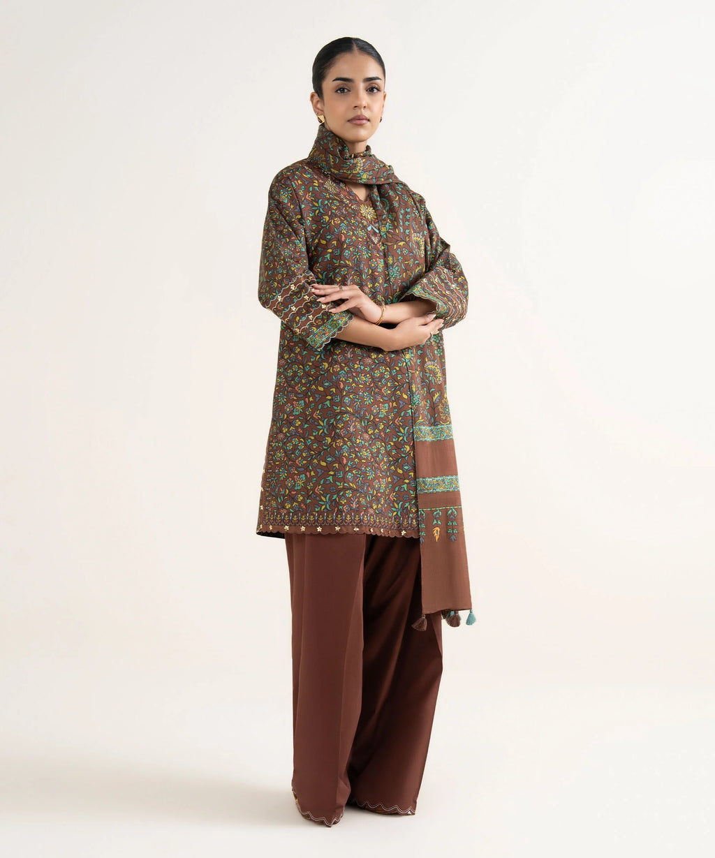 3 Piece - Embroidered Lawn Suit