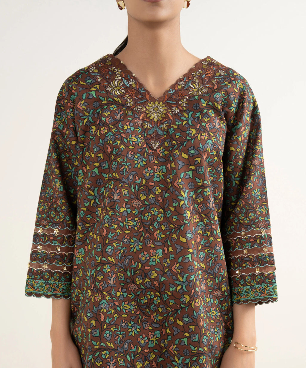 3 Piece - Embroidered Lawn Suit
