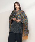 3 Piece - Embroidered Cotton Suit