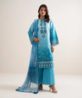 3 Piece - Embroidered Lawn Suit