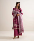 3 Piece - Embroidered Lawn Suit