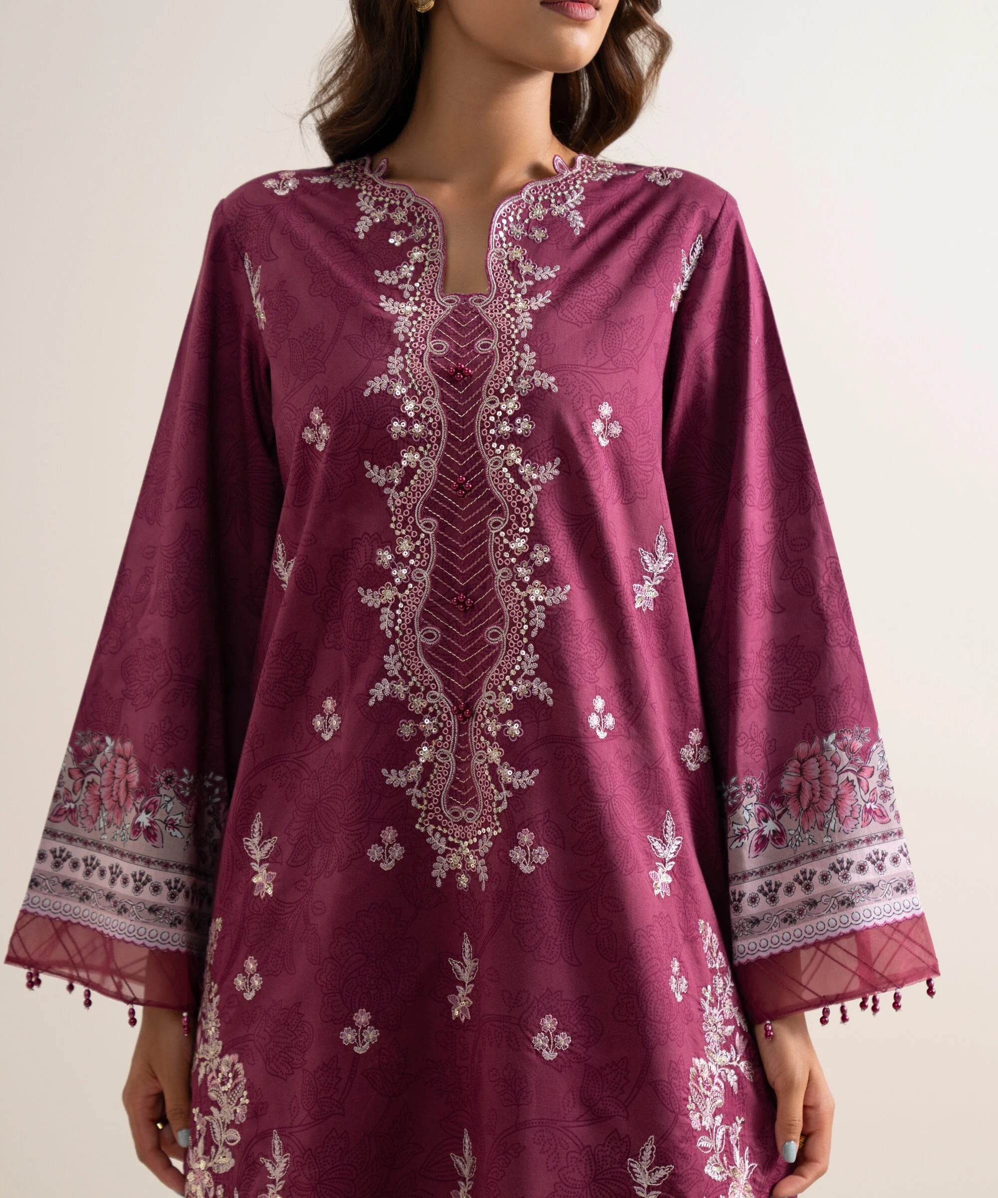 3 Piece - Embroidered Lawn Suit