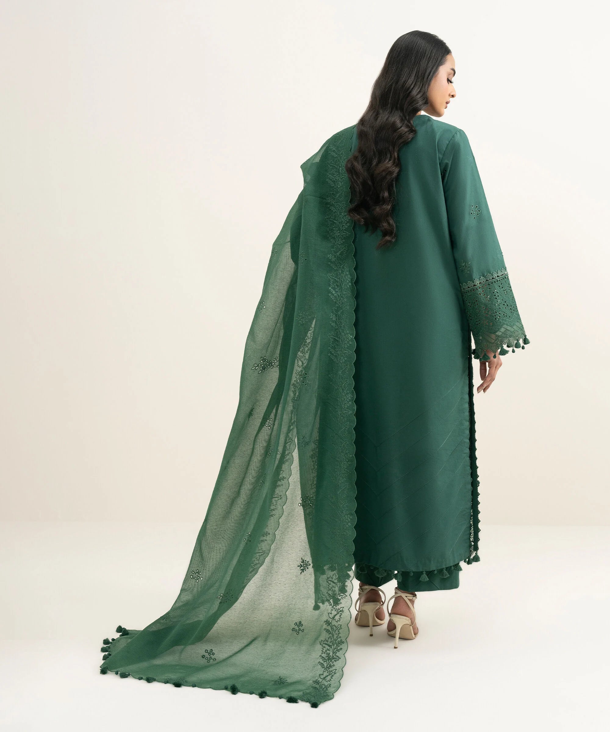 3 Piece - Embroidered Lawn Suit