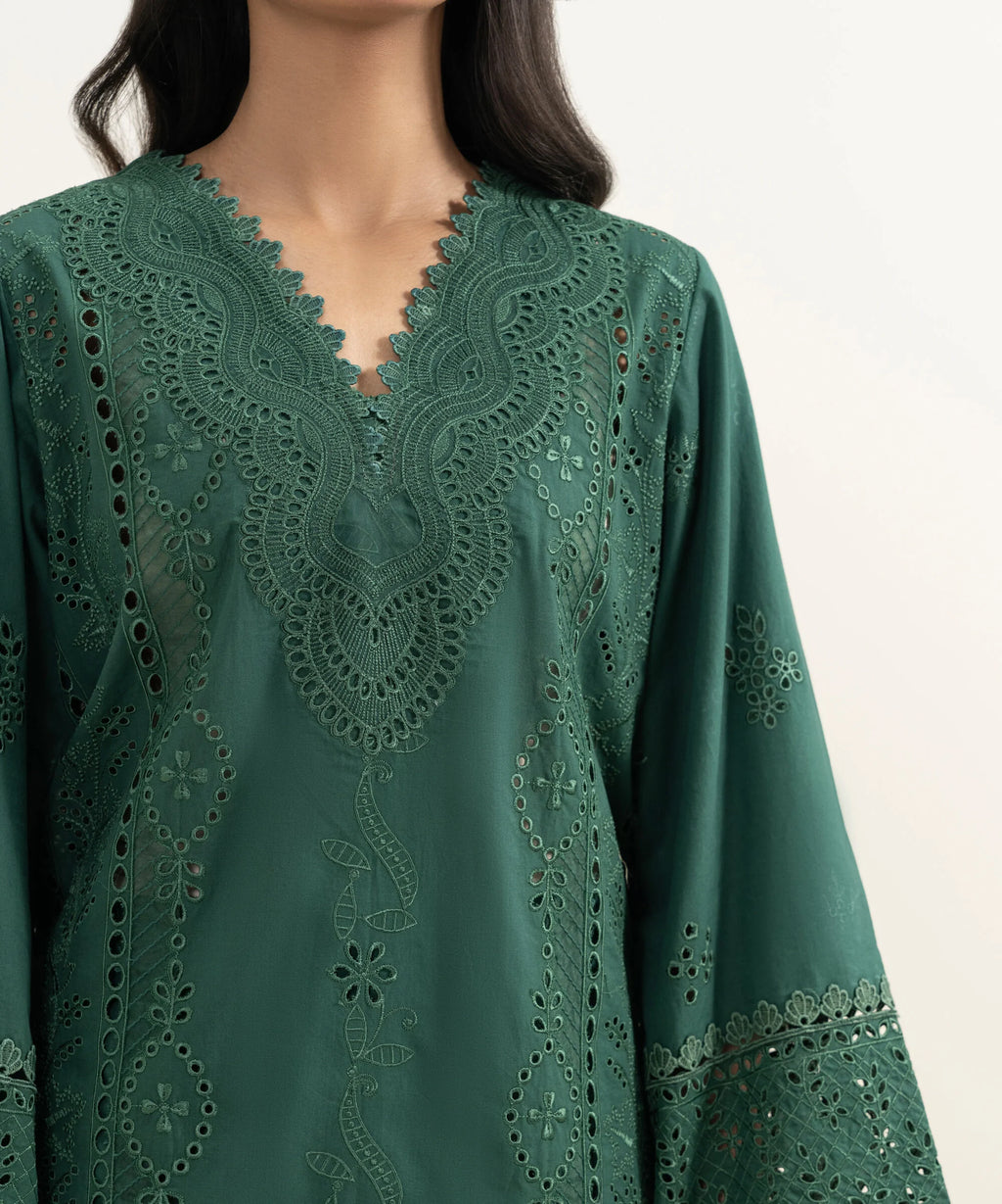 3 Piece - Embroidered Lawn Suit