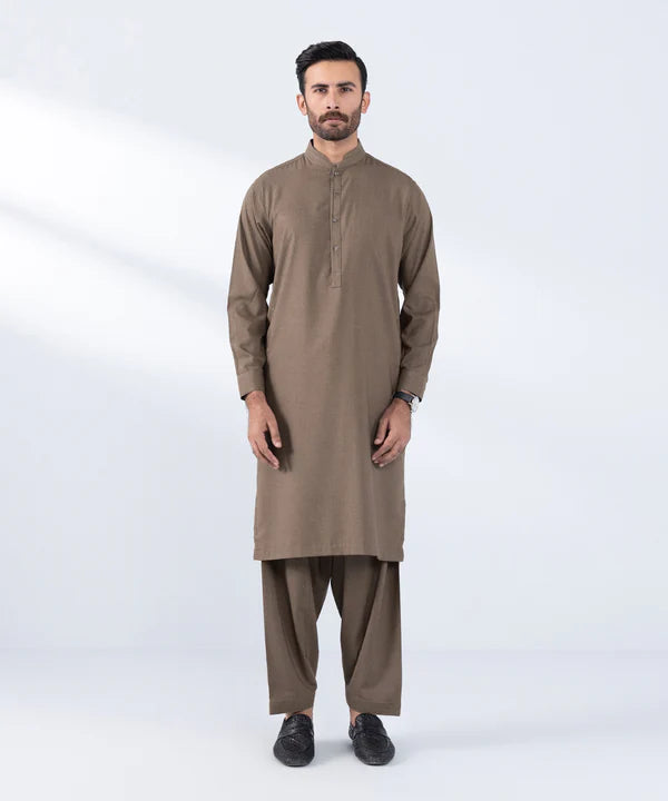 Wool Blended Suit