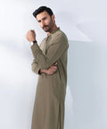 Embroidered Wash & Wear Suit