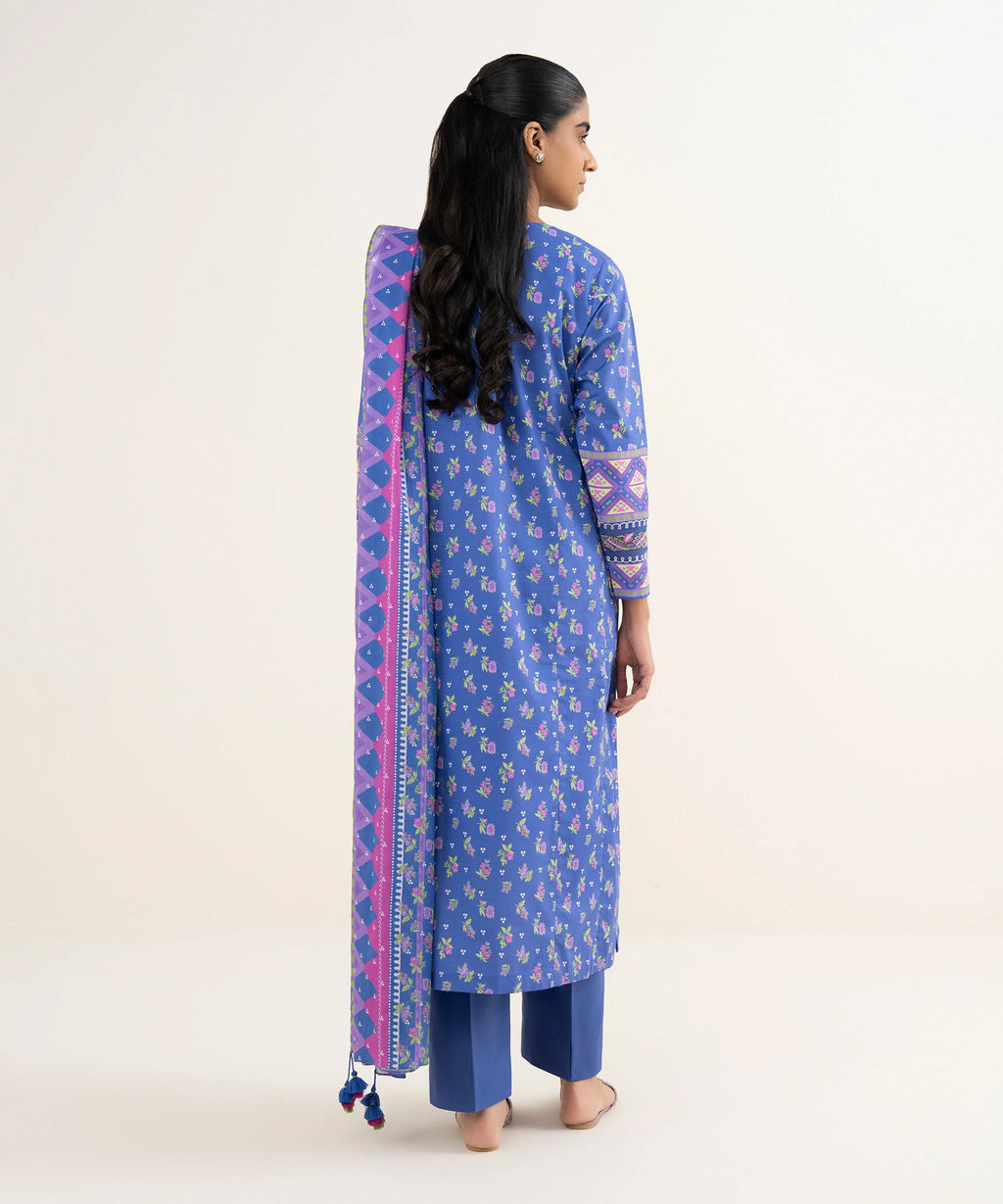 3 Piece - Embroidered Lawn Suit