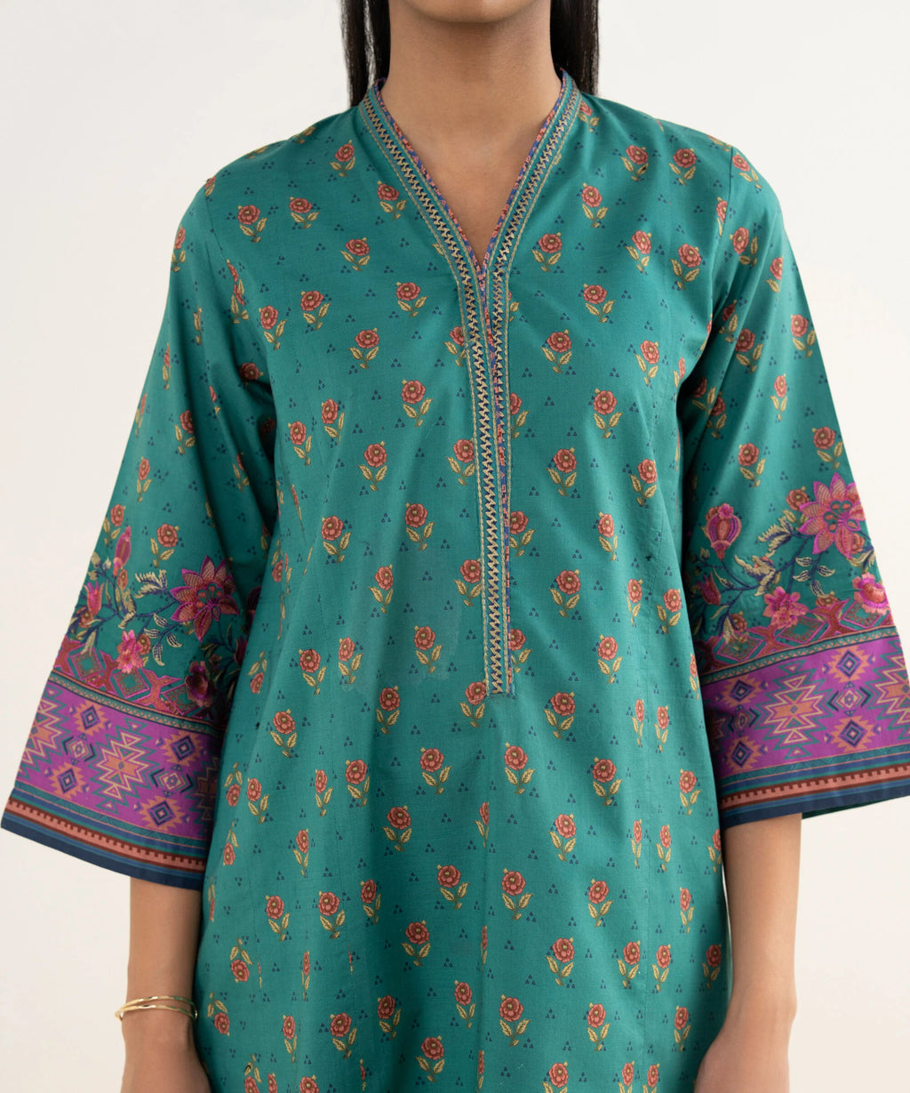 3 Piece - Embroidered Lawn Suit