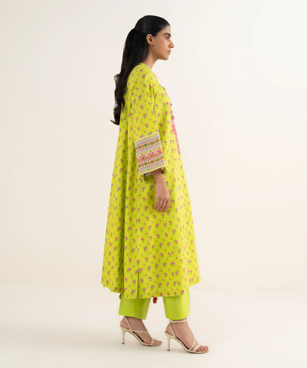 3 Piece - Embroidered Lawn Suit