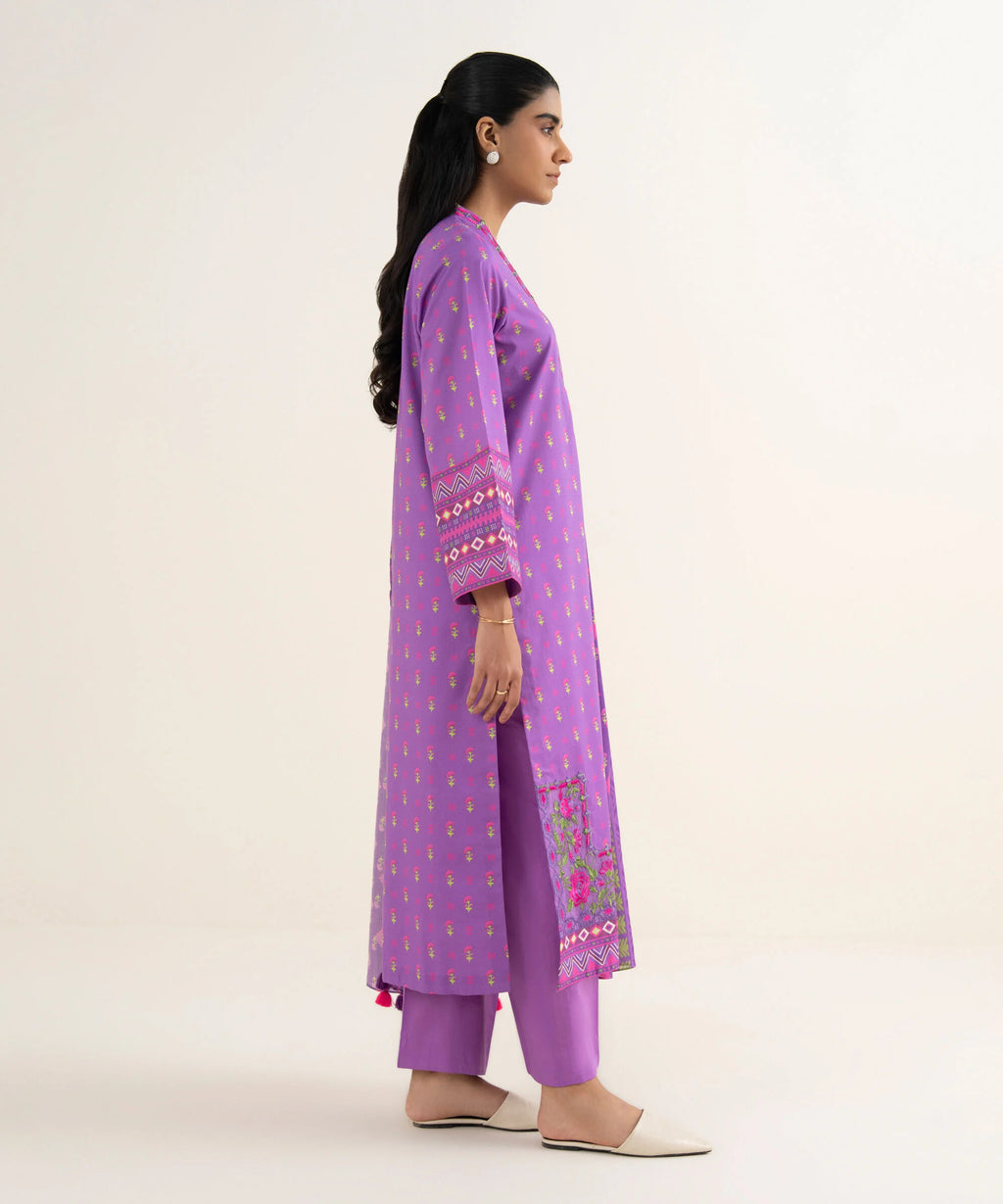 3 Piece - Embroidered Lawn Suit