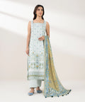 3 Piece - Embroidered Lawn Suit