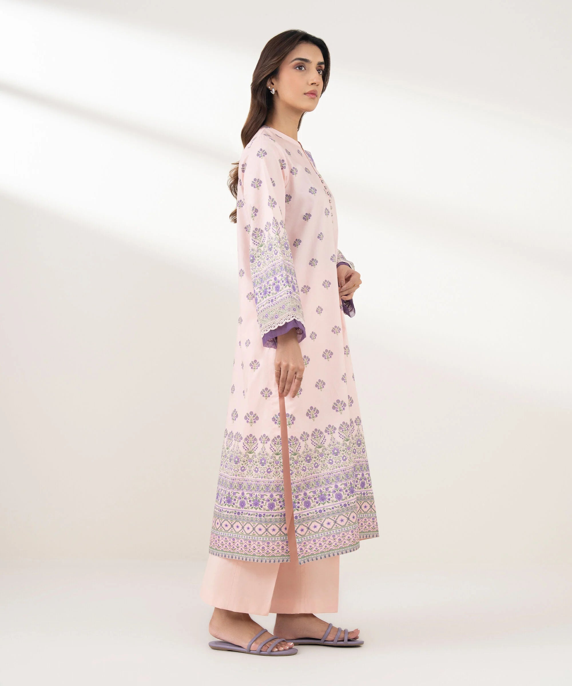 3 Piece - Embroidered Lawn Suit