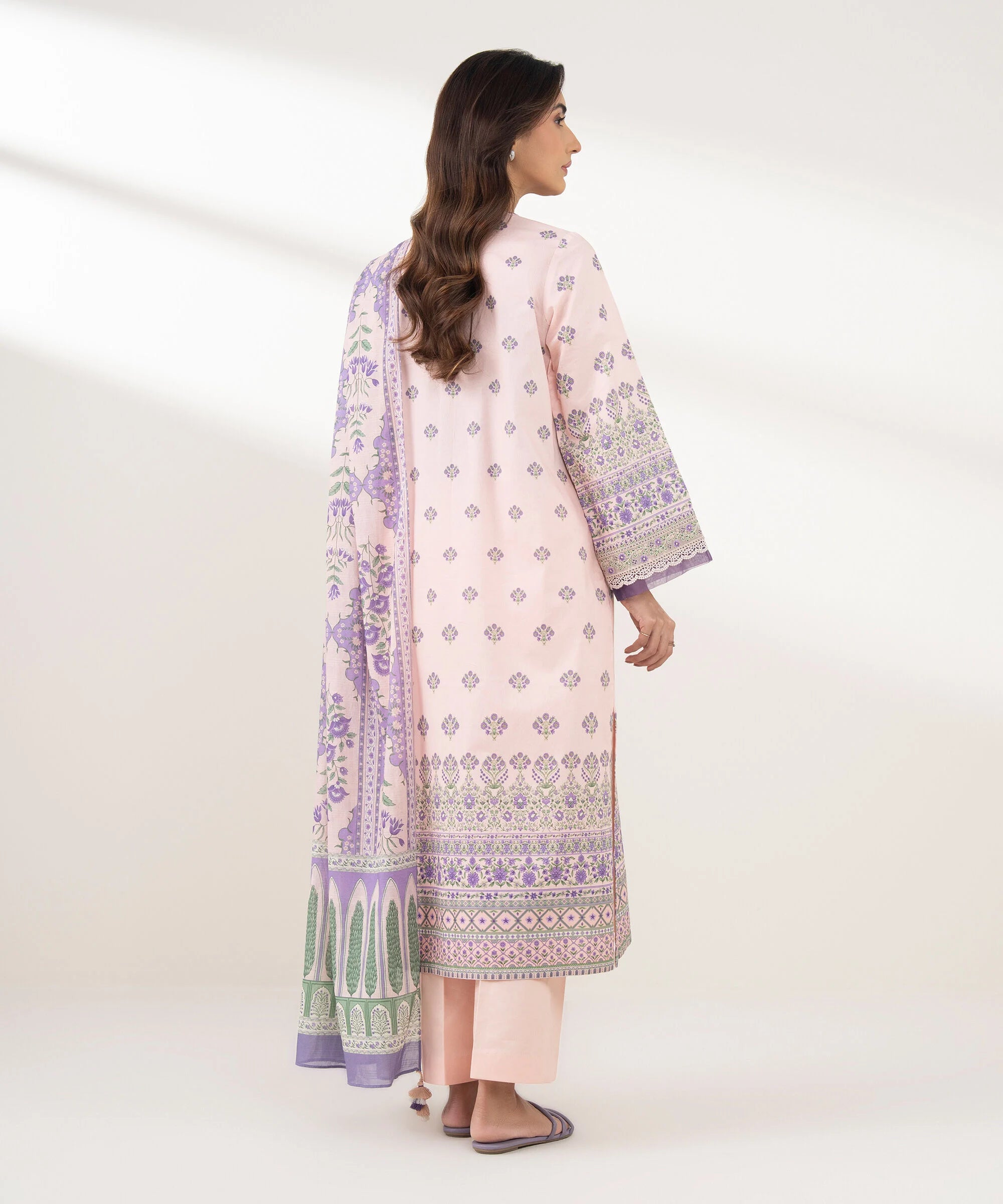 3 Piece - Embroidered Lawn Suit