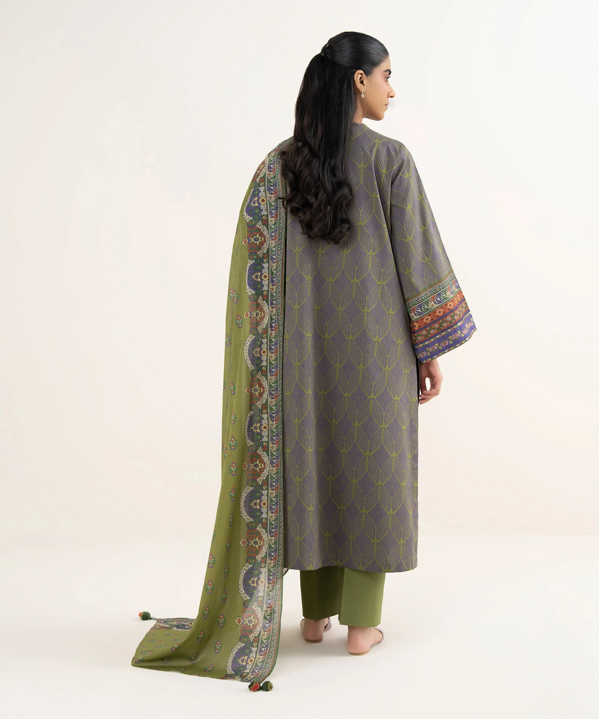 3 Piece - Embroidered Lawn Suit