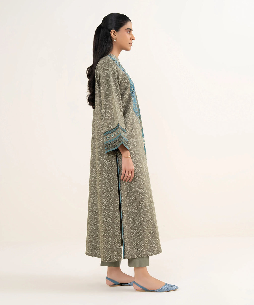 3 Piece - Embroidered Lawn Suit