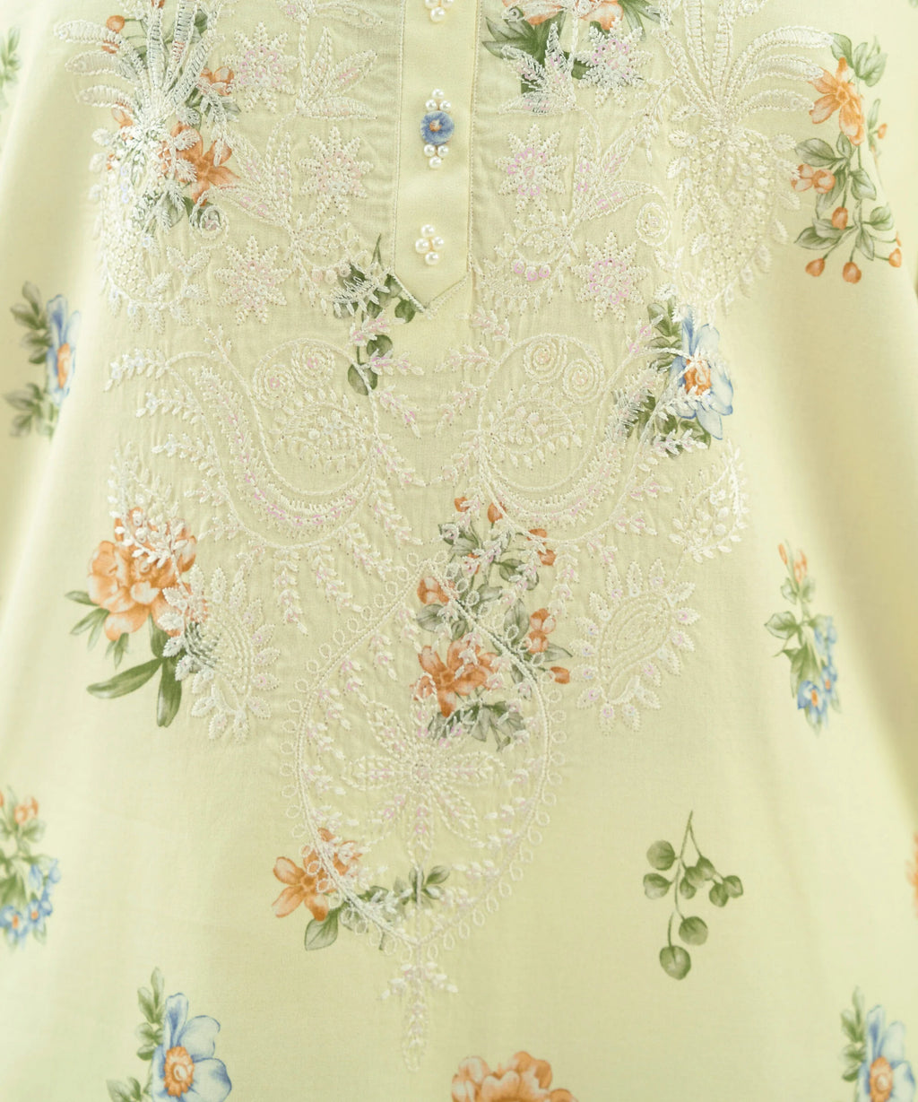 3 Piece - Embroidered Lawn Suit