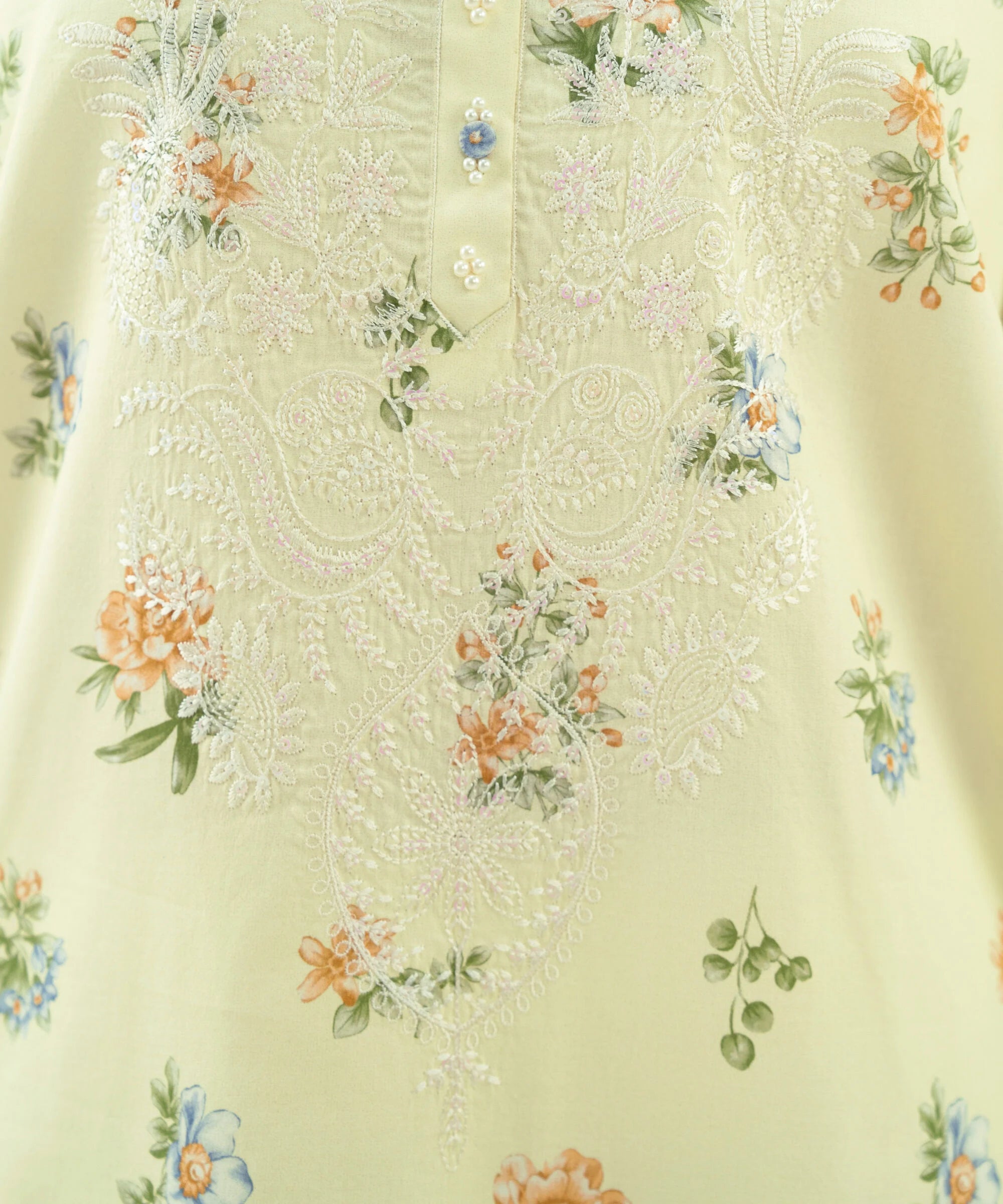 3 Piece - Embroidered Lawn Suit