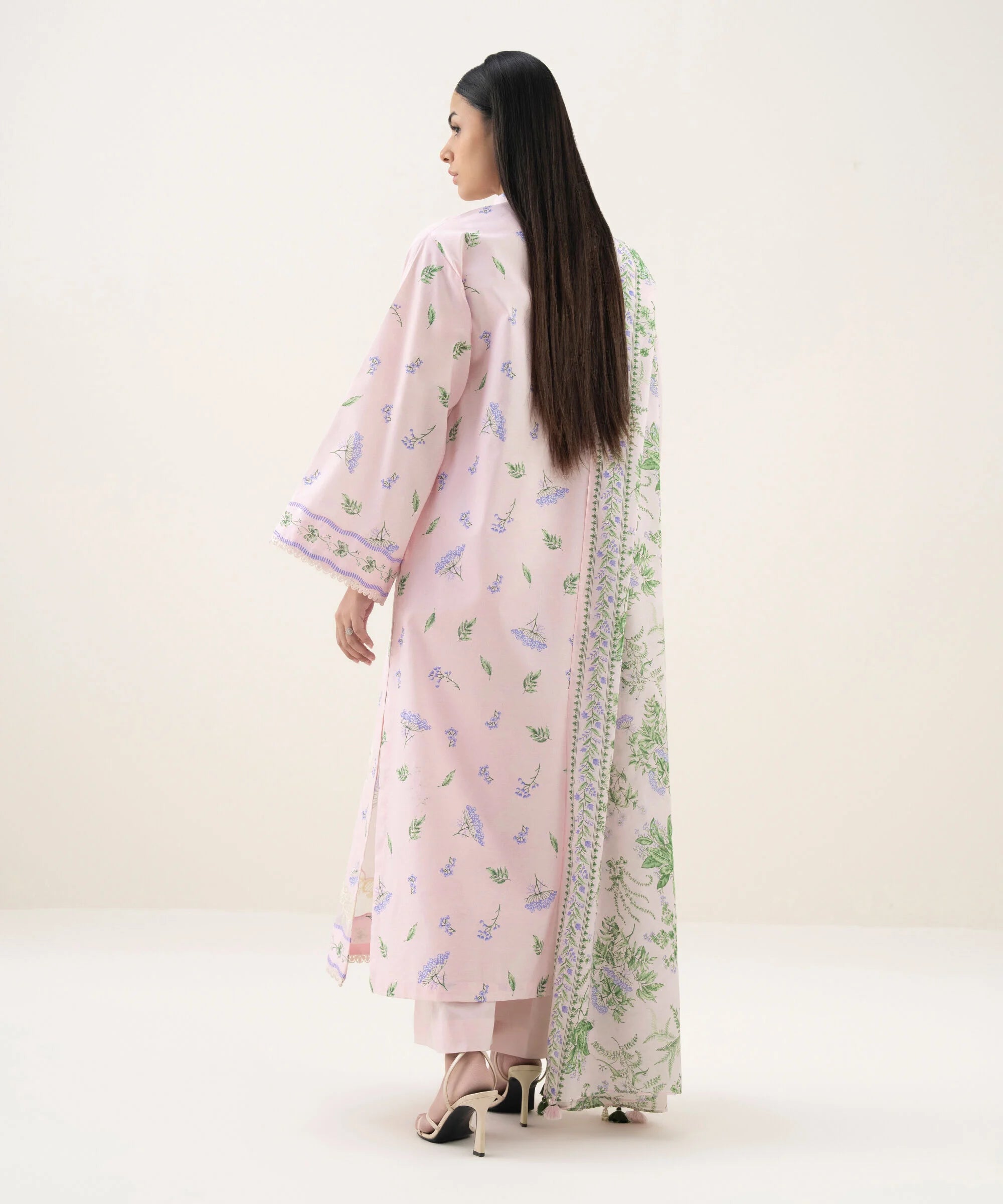 3 Piece - Embroidered Lawn Suit