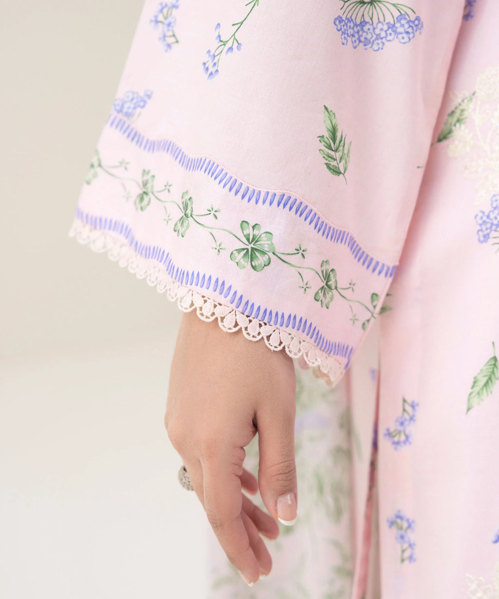 3 Piece - Embroidered Lawn Suit