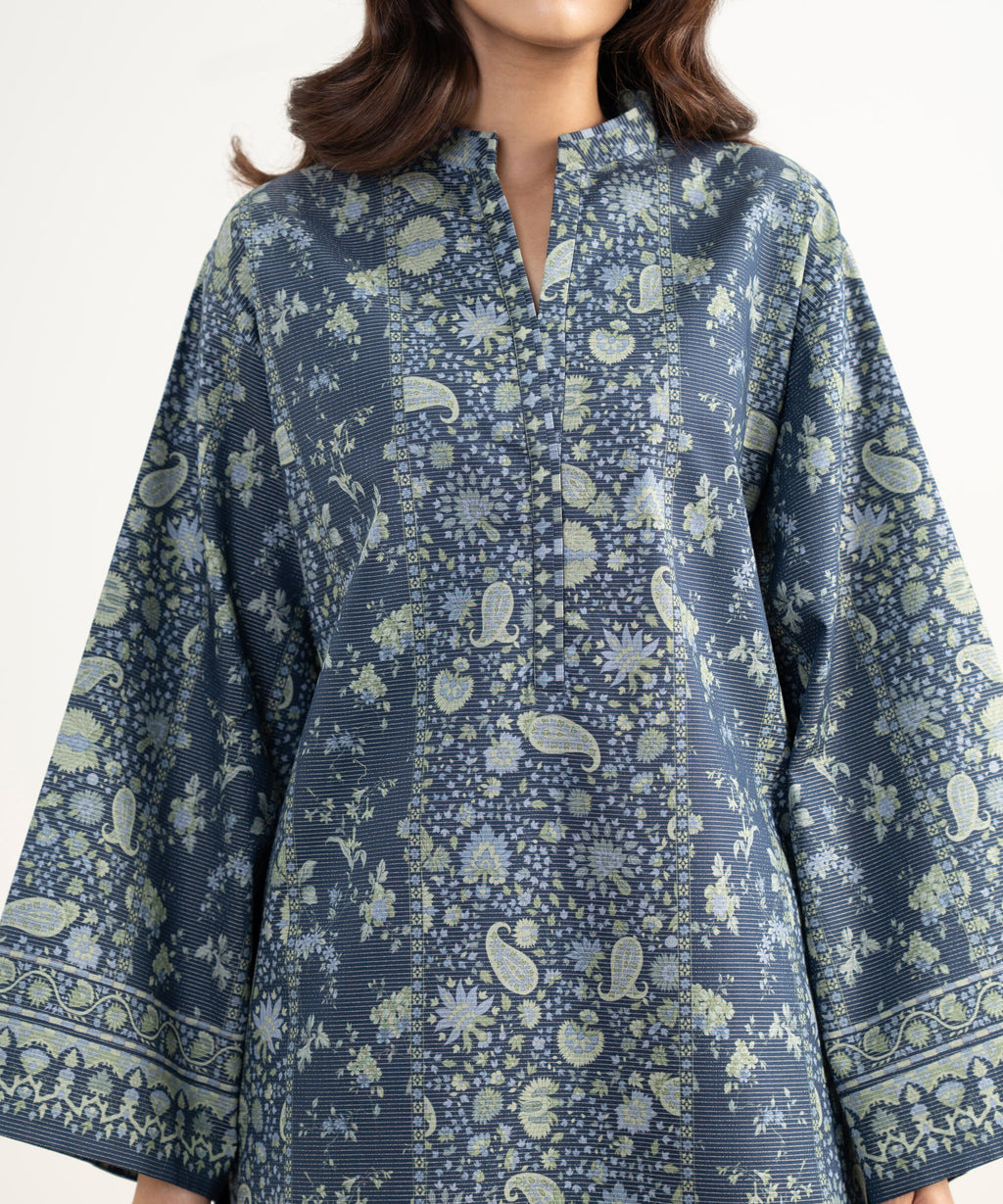 3 Piece - Embroidered Zari Lawn Suit