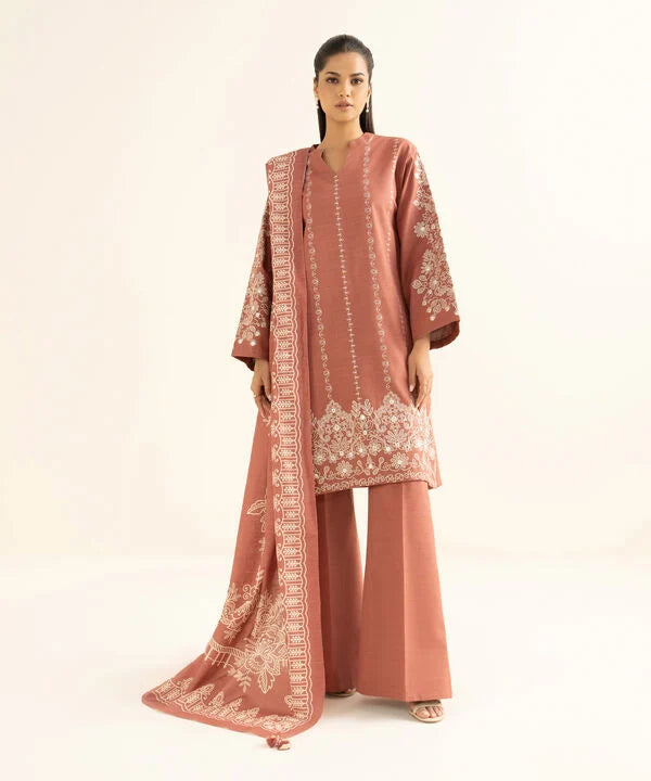 3 Piece - Embroidered Lawn Suit