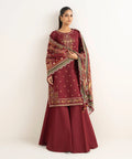 3 Piece - Embroidered Light Khaddar Suit