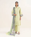 3 Piece - Printed Lawn Suit