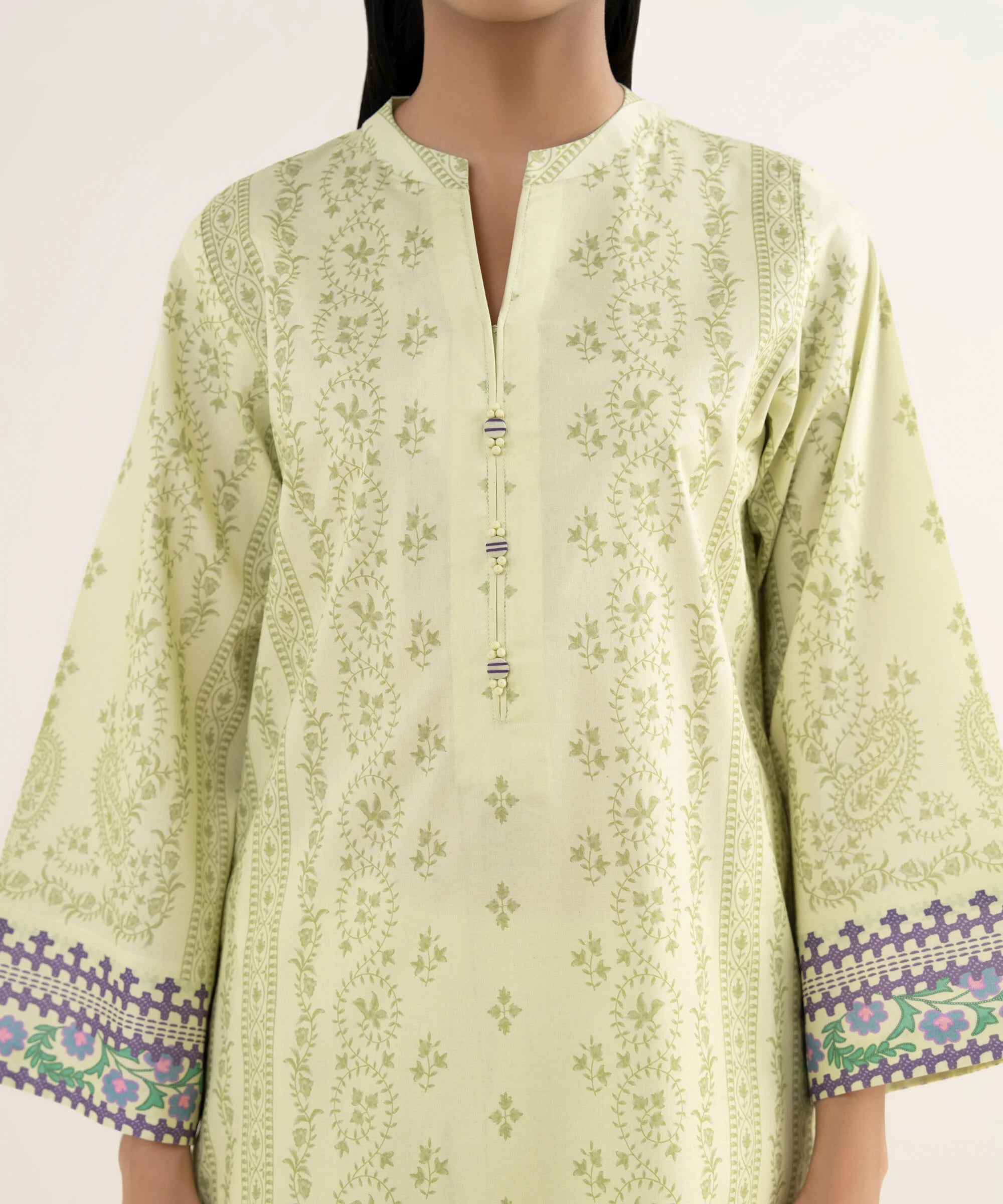 3 Piece - Printed Lawn Suit