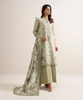 3 Piece - Embroidered Lawn Suit