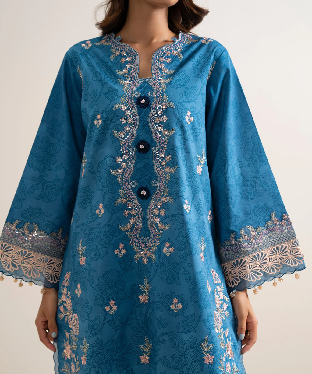 3 Piece - Embroidered Lawn Suit
