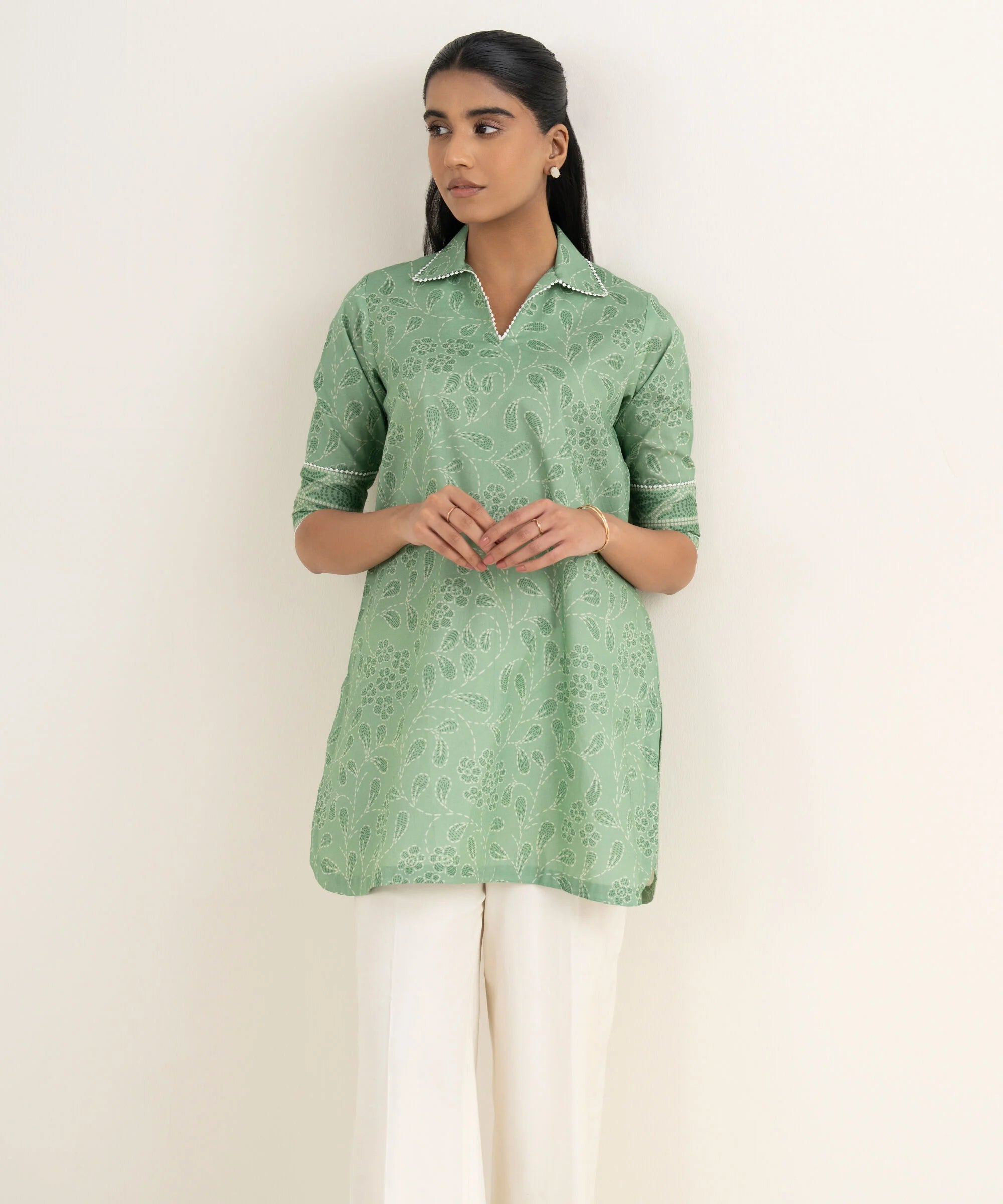 Printed Lawn Shirt