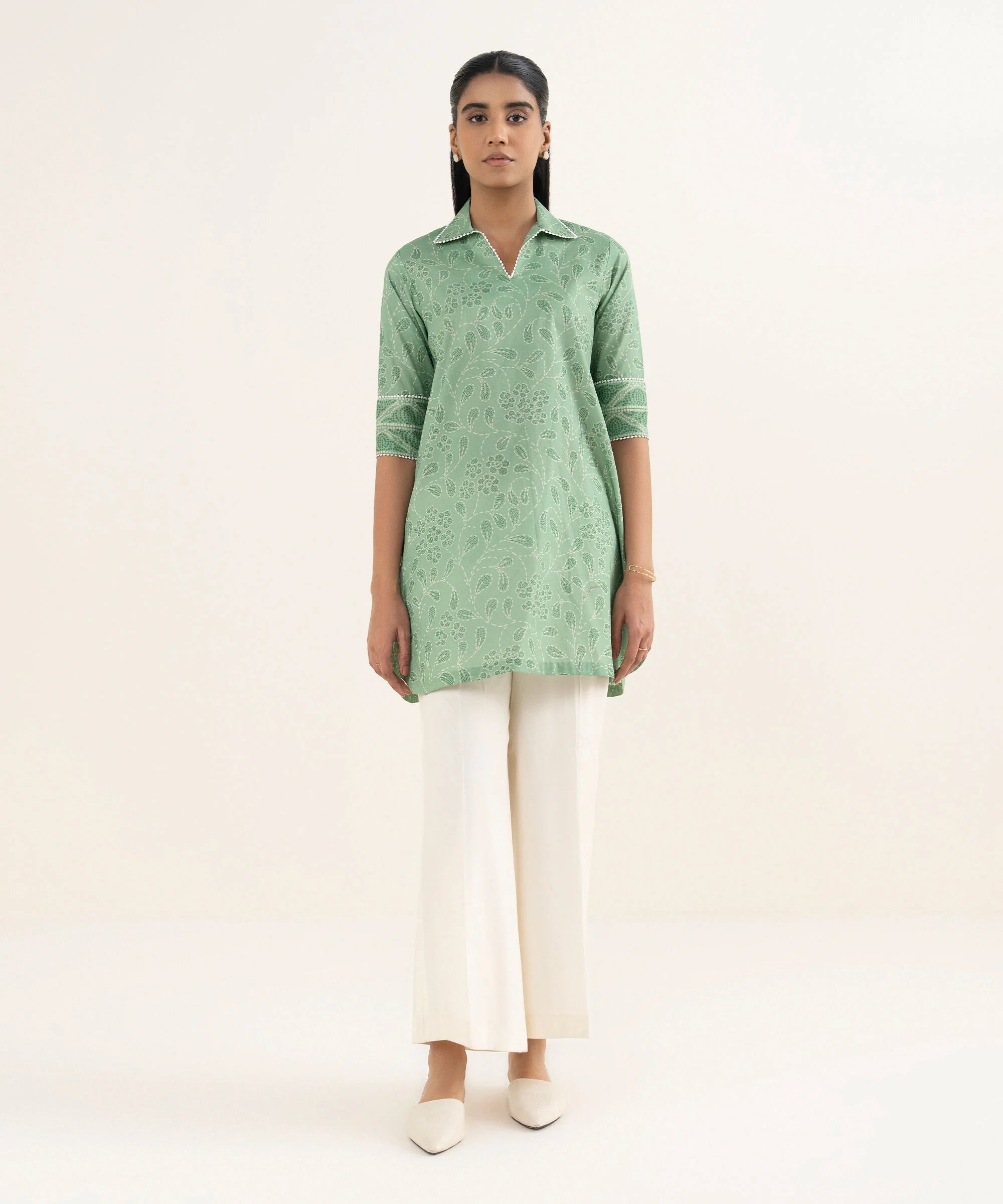 Printed Lawn Shirt