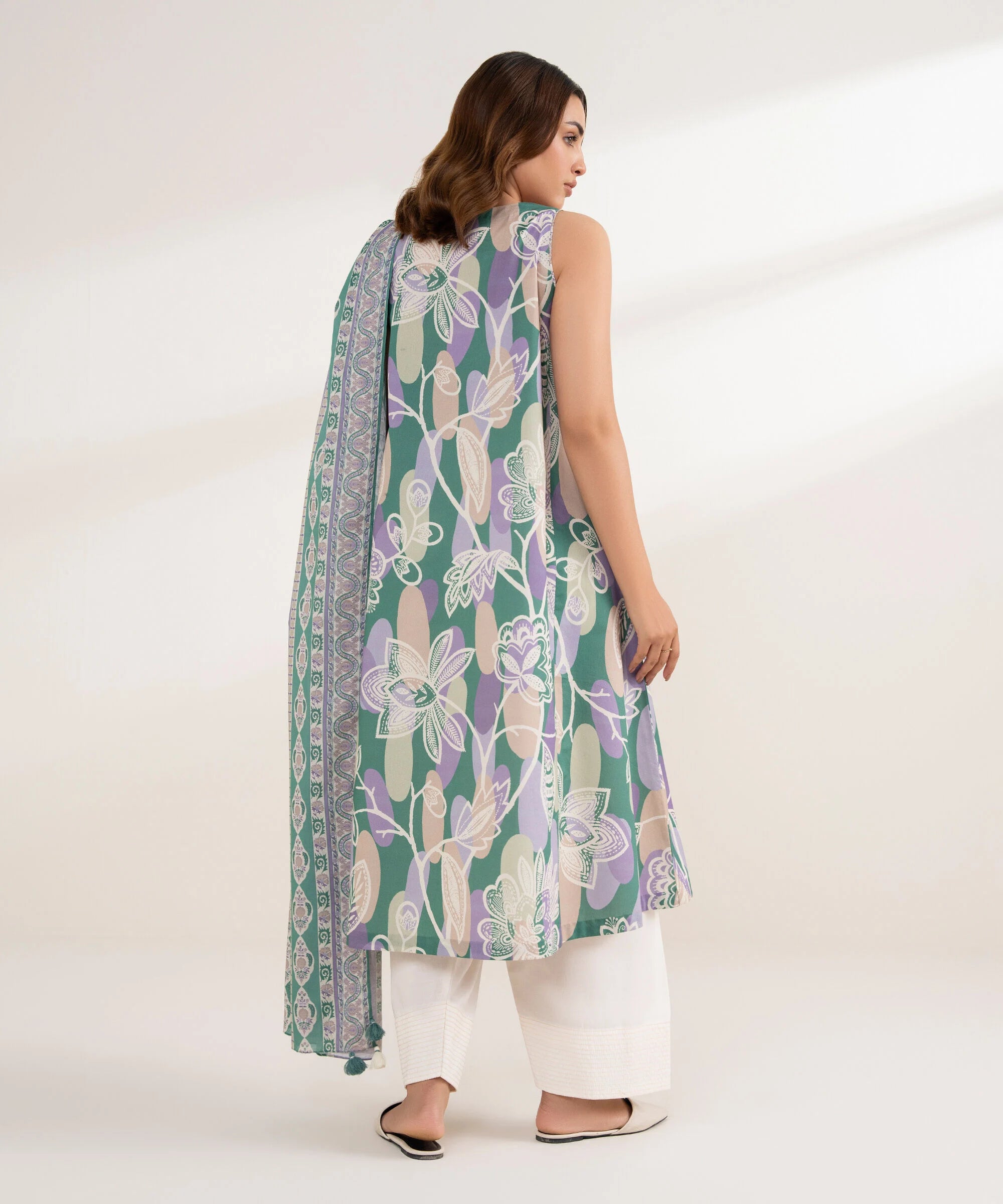 2 Piece - Printed Lawn Suit