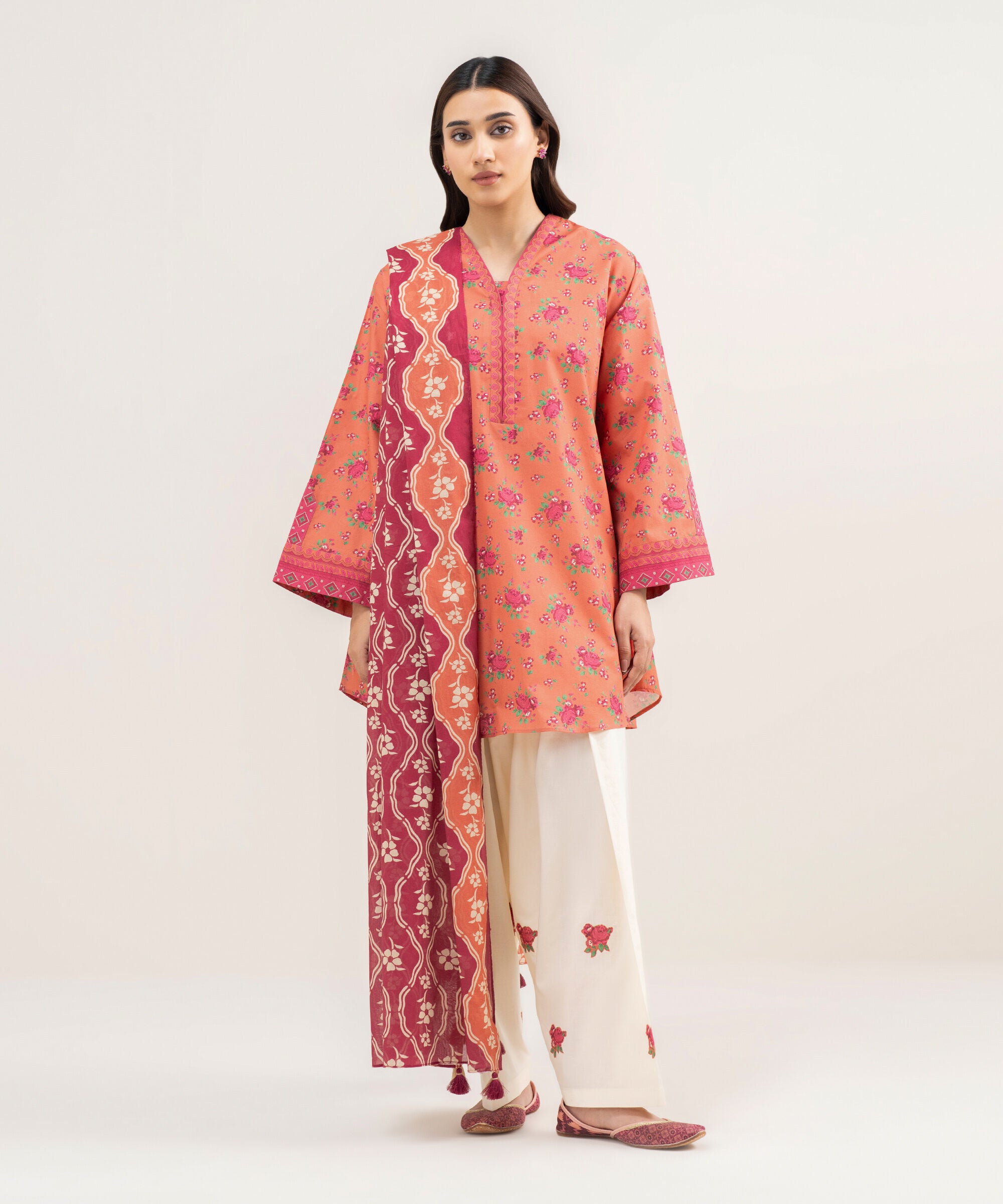2 Piece - Printed Lawn Suit