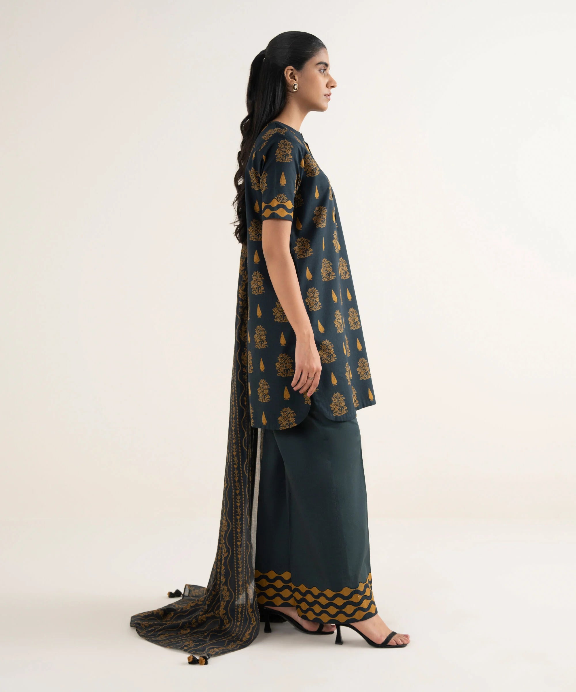 2 Piece - Printed Lawn Suit