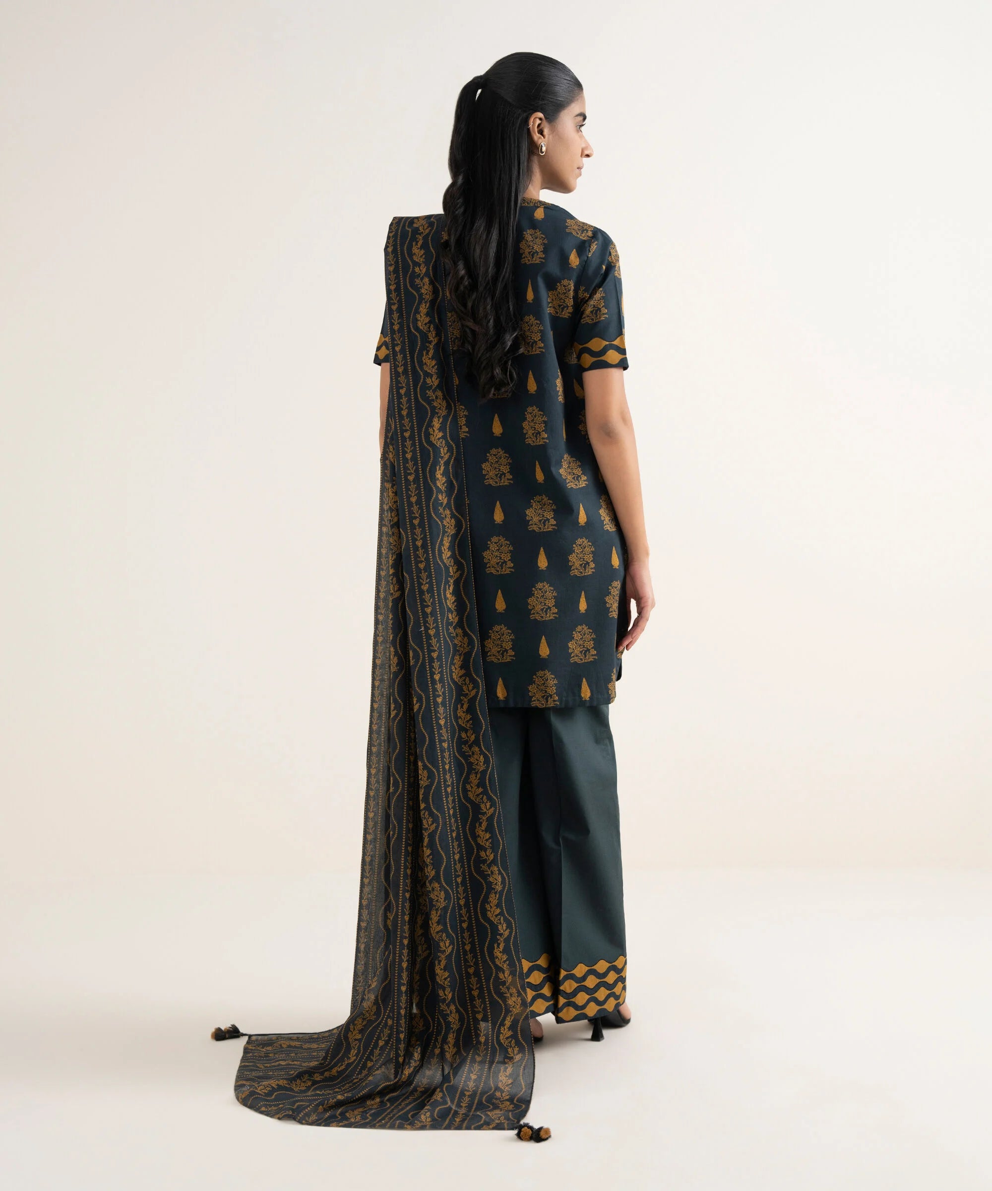 2 Piece - Printed Lawn Suit