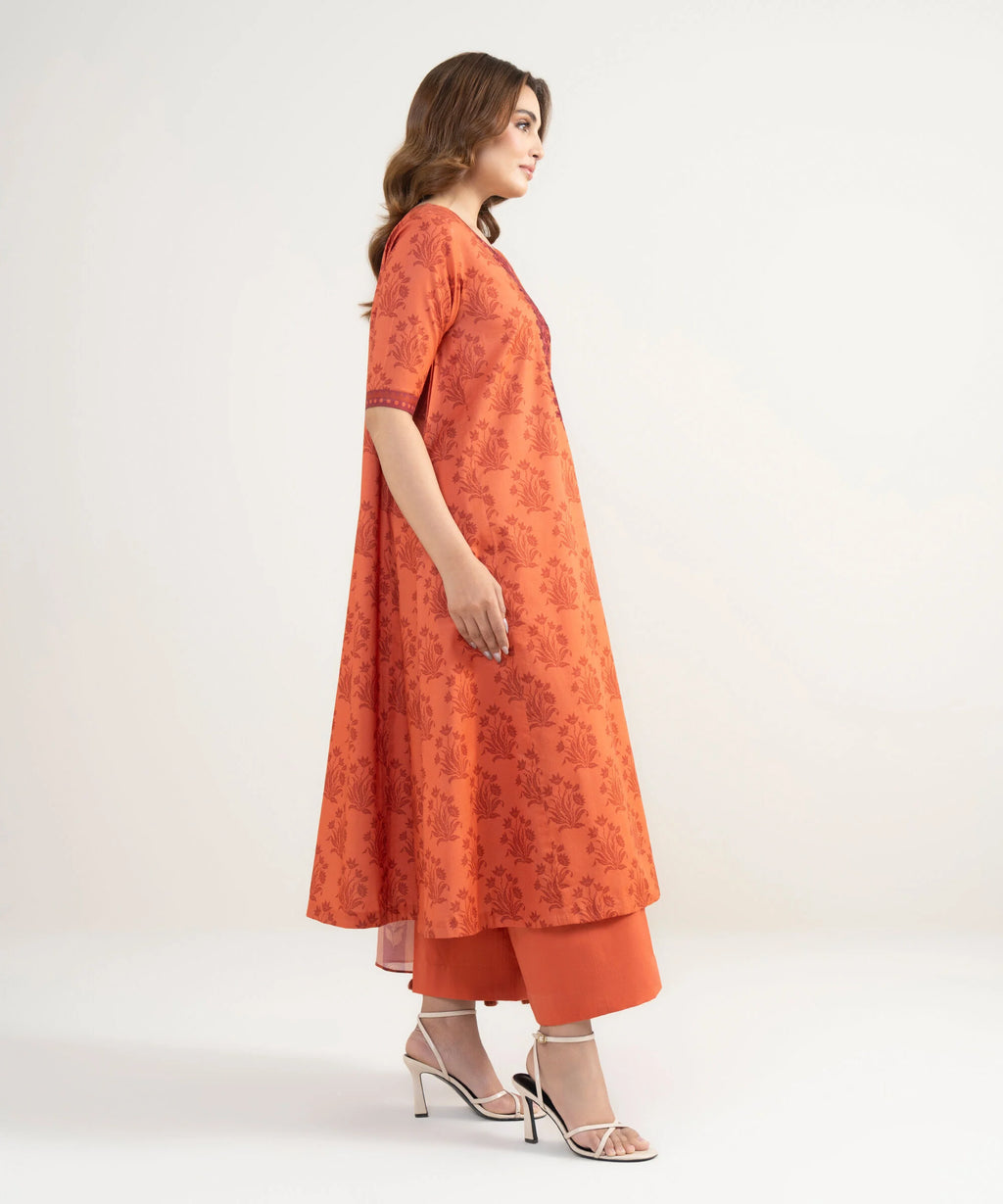 3 Piece - Embroidered Lawn Suit