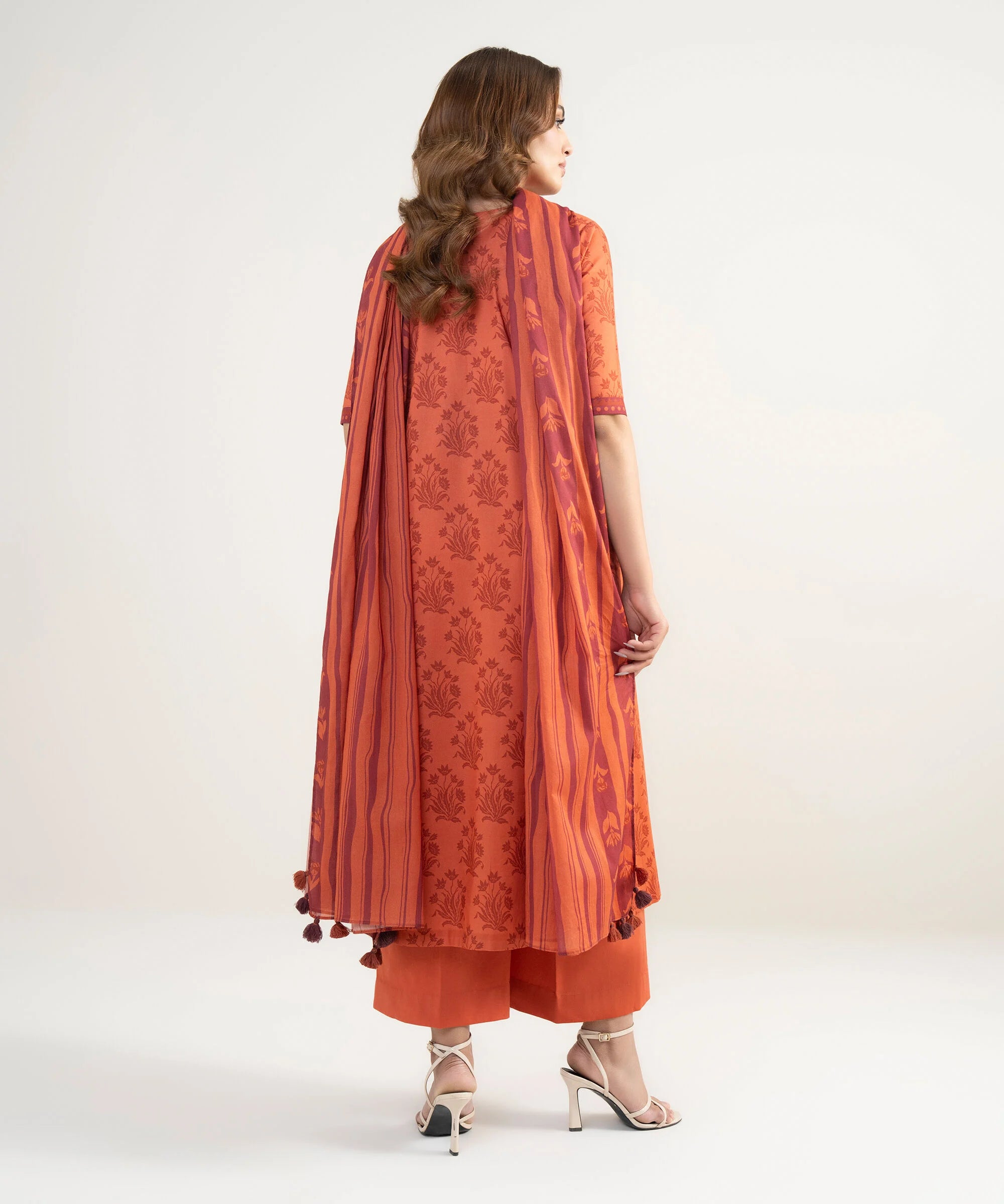 3 Piece - Embroidered Lawn Suit